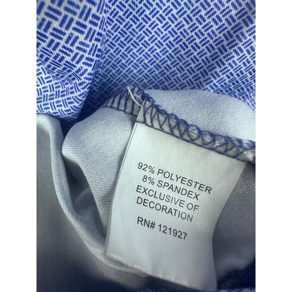 Johnnie O Men's Size L Quarter Zip Long Sleeve All over Print - Picture 9 of 9